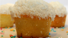 Mini cupcakes rhum coco