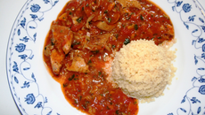 Osso buco de dinde à la milanaise et graine de couscous