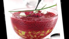 Velouté froid de betterave maison