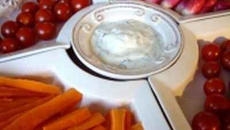 Dip light au fromage blanc et aux herbes