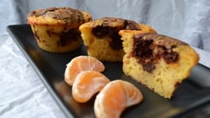 Mini cake chocolat clémentine