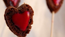 Des cœurs en sucettes...pour la saint valentin!