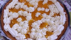 Tarte à la crème d'orange et chantilly