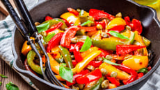 Poêlée de poivrons