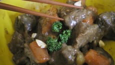 Bœuf bourguignon aux saveurs asiatiques