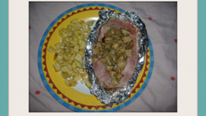 Côtes de porc en papillotes