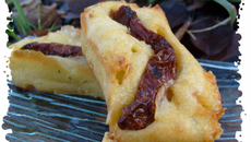 Bouchées Comté, basilic, tomates séchées