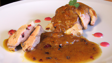 Faisan sauce grand veneur