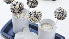 Cake Pops au Roquefort Papillon, Noix & Caramel de Porto