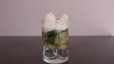 Caviar de courgettes au parmesan facile