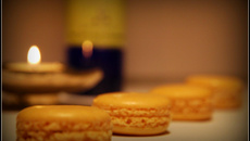 Macarons à la fleur d'oranger