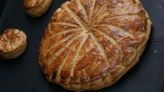 Galette des rois à la crème pâtissière