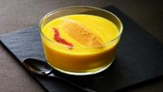 Velouté de patates douces et sa quenelle de Selles-sur-Cher