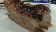 Pudding chocolaté aux pommes