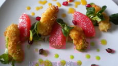 Langoustines croustillantes au beurre d