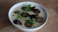 Velouté céleri, tonka