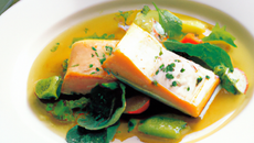 Ratte du Touquet au saumon