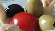 Papillottes légères de dinde aux tomates et olives vertes