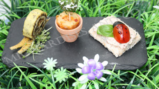 Trilogie au jardin