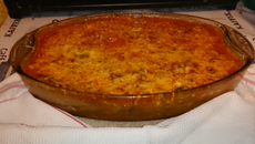 Choux de Bruxelles à la viande et tomates mozza