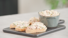 Rillettes de thon au fromage frais et aux algues