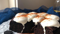 Gâteau chocolat Guinness et son nappage