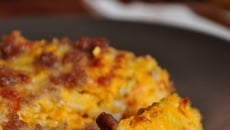 Gratin de crozets à la courge