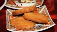 Petits biscuits au miel
