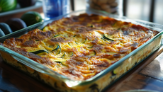 Flan de courgettes économique