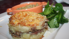 Parmentier de canard confit