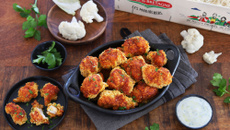 Fleurettes de chou-fleur panées façon nuggets