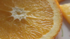 Fraîcheur à l'orange