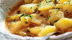 Pommes de terre aux calamars