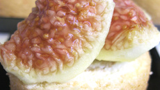 Dessert au mascarpone, limoncello et figues