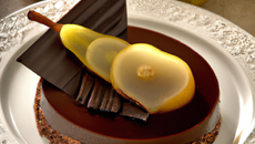 Entremet Poire-chocolat