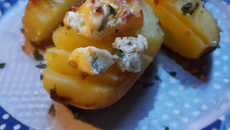 Pommes de terre au roquefort faciles