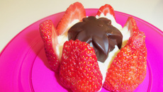 Tartelette bretonne et sa marguerite crémeuse