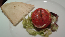 Tomates au chèvre roties