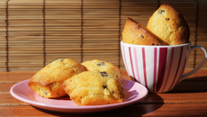 Madeleines dodues aux pépites de chocolat