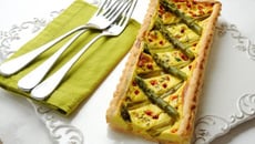 Quiche aux asperges et à la Moutarde