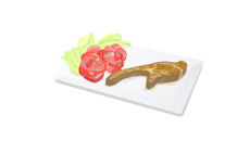 Côtelettes d'agneau au thym et citron