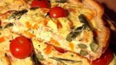 Tarte jardinière à la ricotta