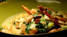 Curry de crevettes