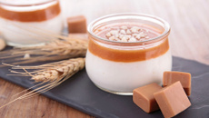 Panna cotta au caramel