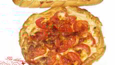 Tarte tomate et mozarella