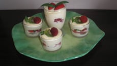 Tiramisu fraises kiwi