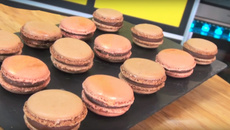Macarons au chocolat