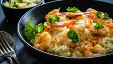 Risotto aux crevettes au thermomix