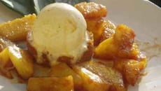 Ananas à la vanille