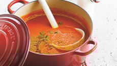 Soupe aux poivrons grillés